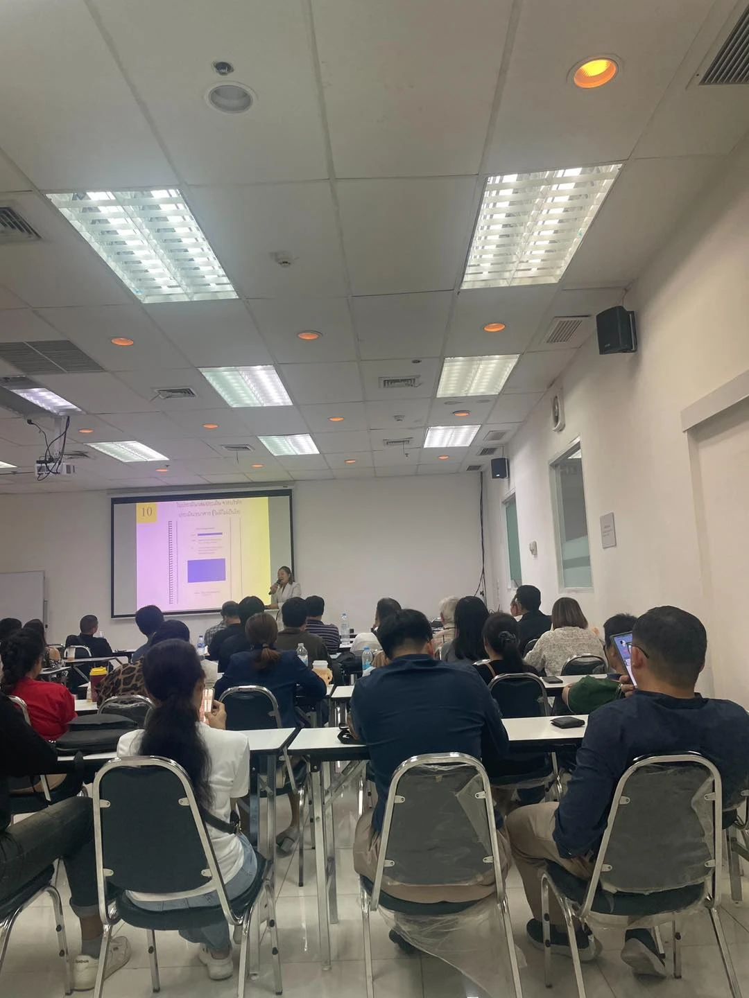 บรรยากาศการอบรม